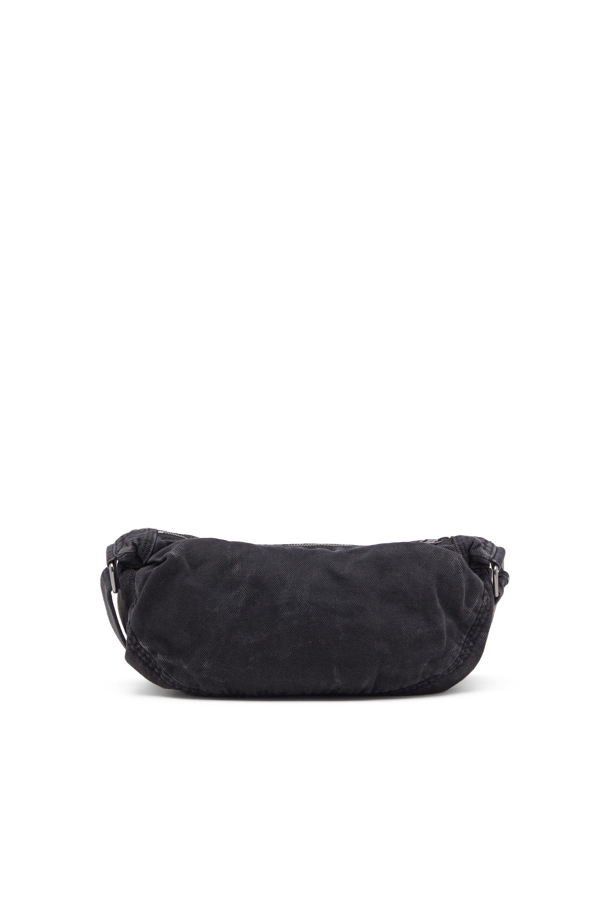 Diesel - RAVE CROSSBODY X, Herren Rave-Kleine Crossbody-Tasche aus verblasstem Denim in Schwarz - 3